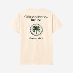 T-shirt "Palmeira" Bege